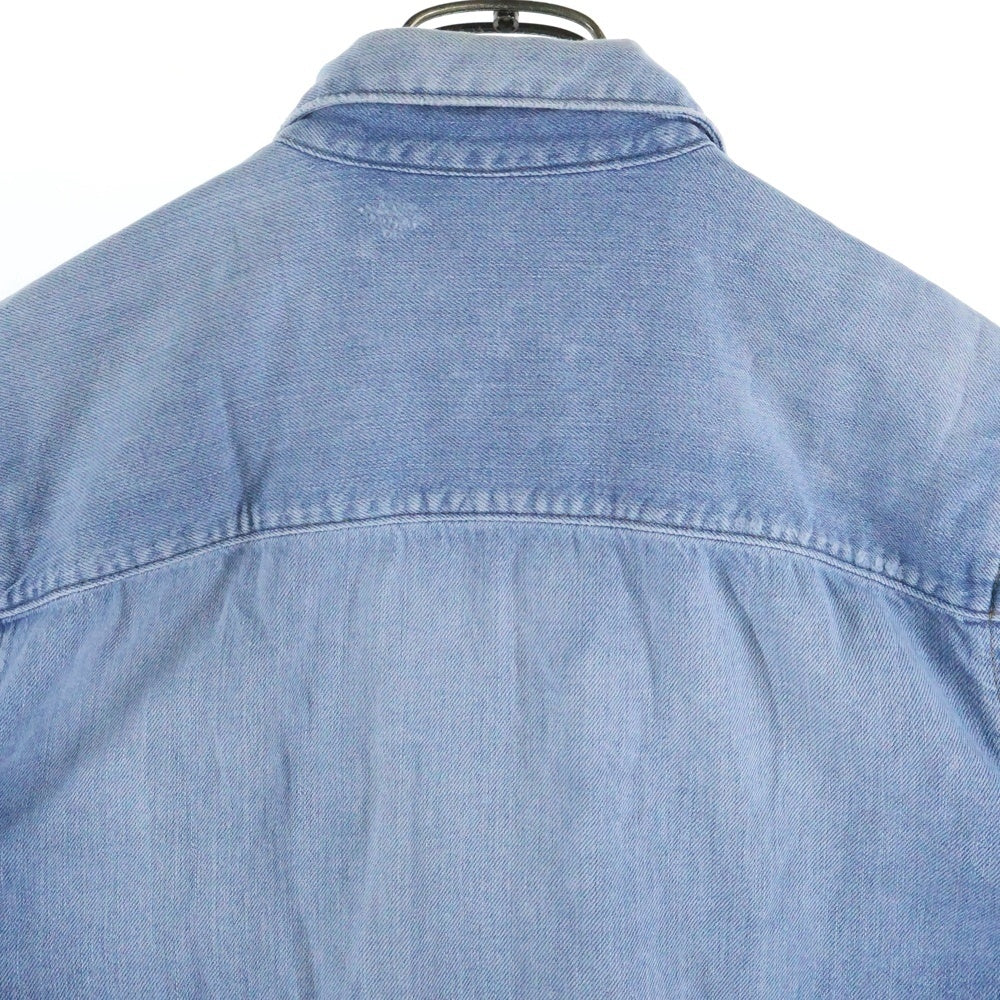 RON HERMAN(ロンハーマン) 18SS ワッペン デニムシャツ インディゴ
