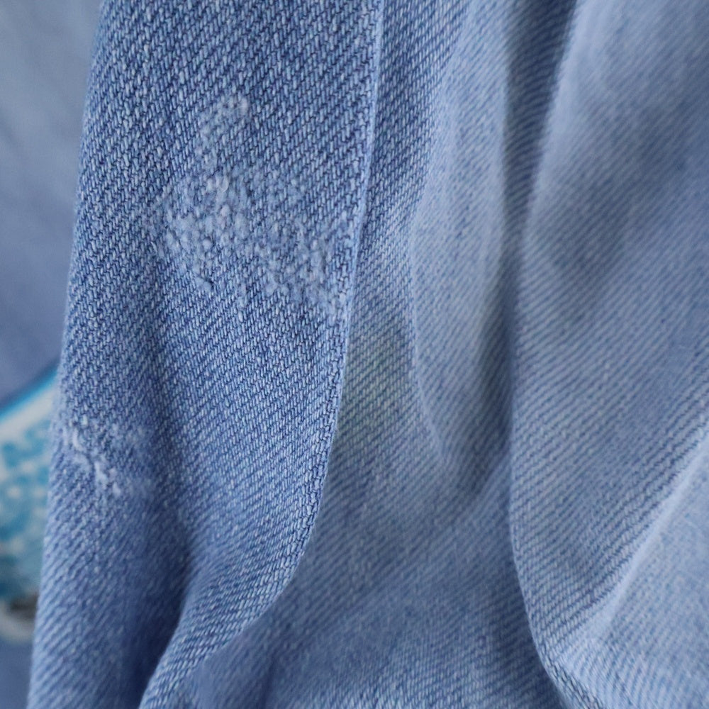 RON HERMAN(ロンハーマン) 18SS ワッペン デニムシャツ インディゴ