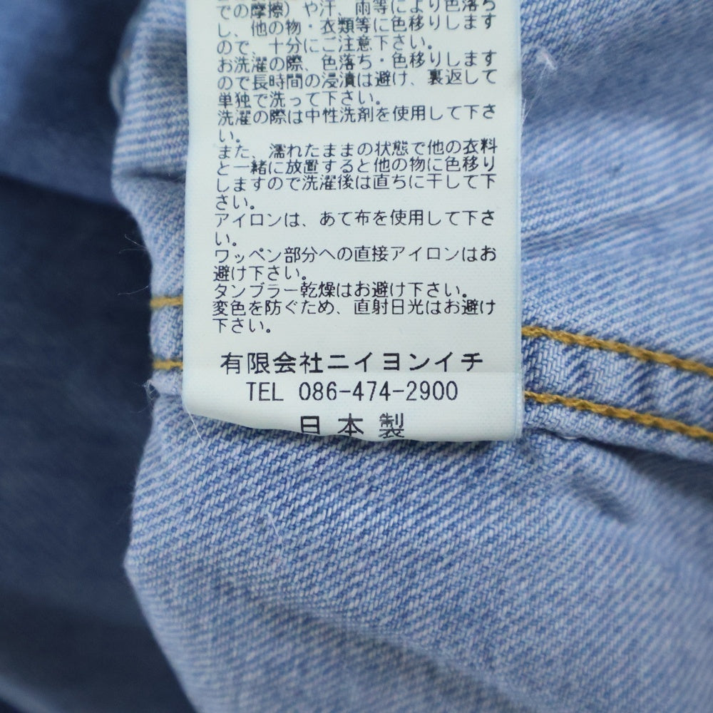 RON HERMAN(ロンハーマン) 18SS ワッペン デニムシャツ インディゴ