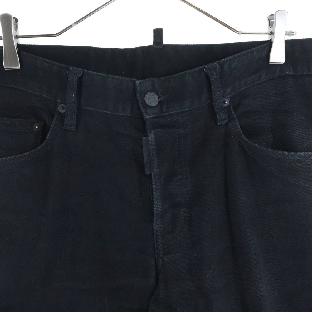 DSQUARED2(ディースクエアード) 17AW デニム スケータージーンズ ブラック S74LB0220 S30564
