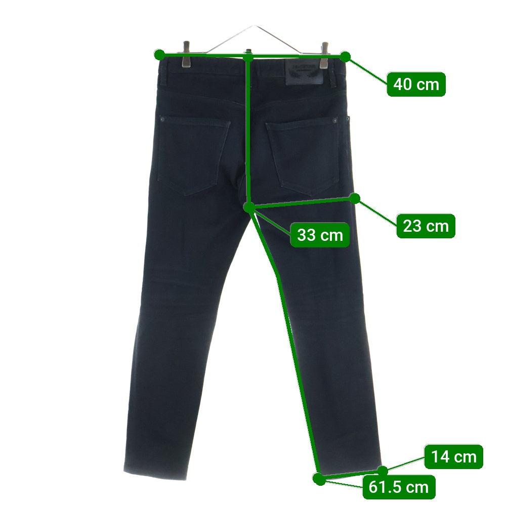 DSQUARED2(ディースクエアード) 17AW デニム スケータージーンズ ブラック S74LB0220 S30564