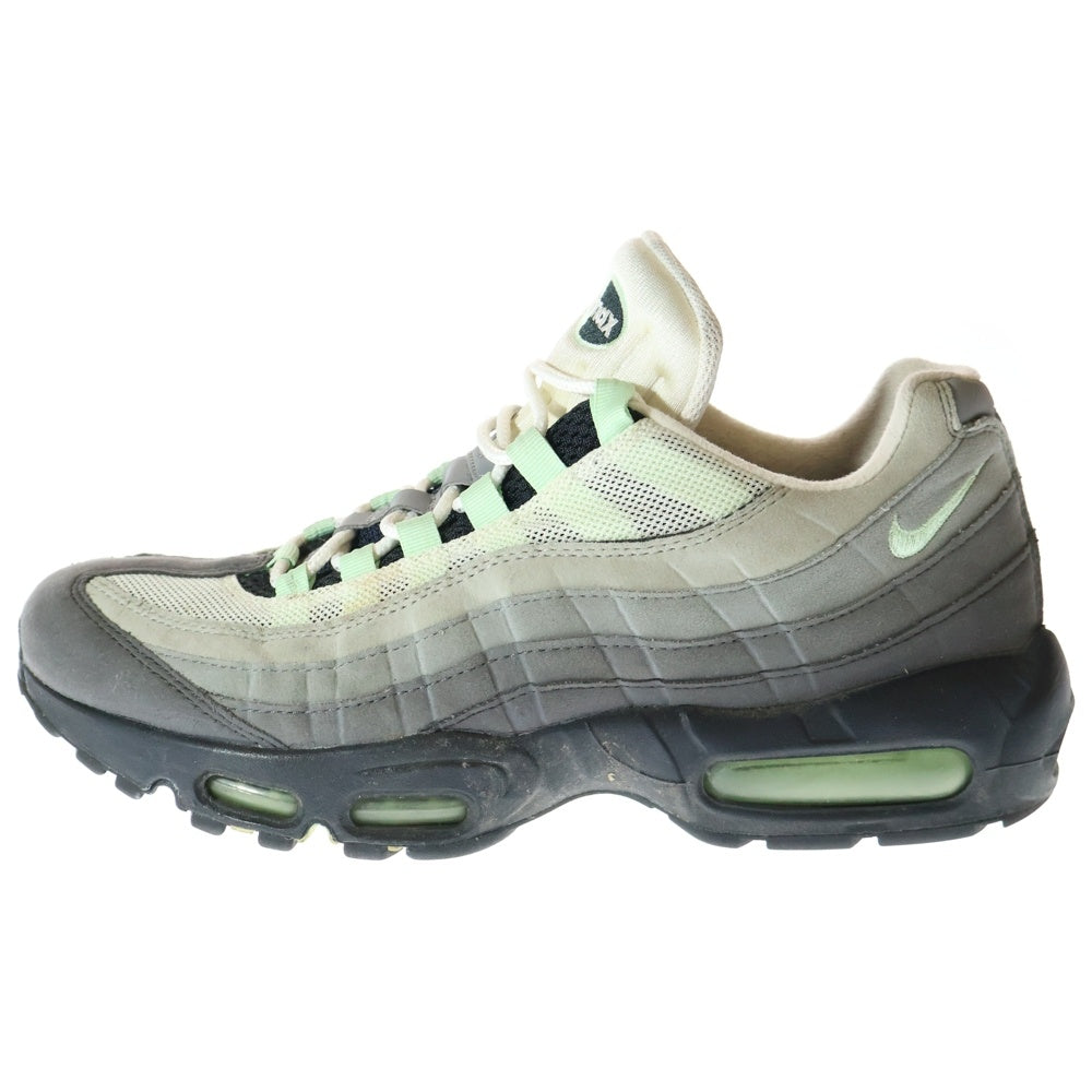 NIKE(ナイキ) AIR MAX 95 FRESH MINT CD7495-101 エアマックス 95 フレッシュミント ローカットスニーカー US9.5/27.5cm グレー/ミント