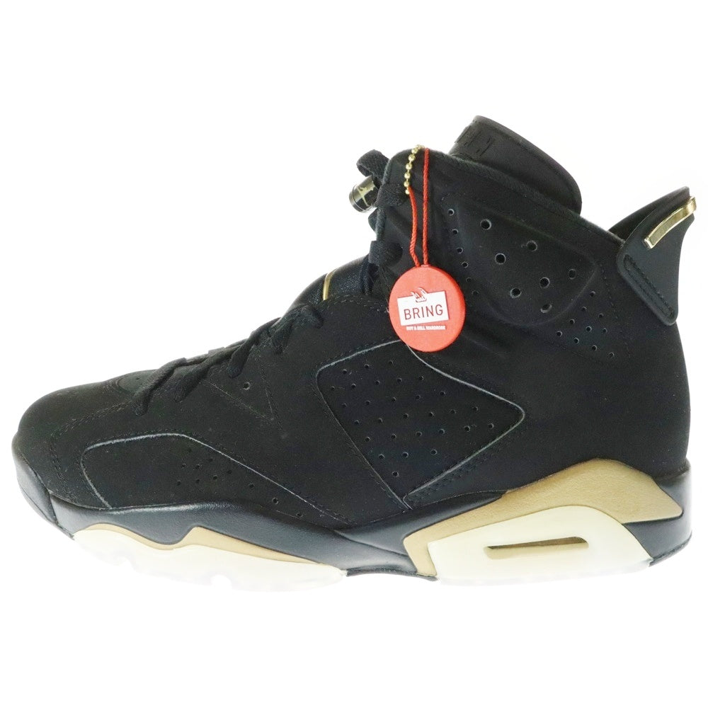 NIKE(ナイキ) AIR JORDAN6 RETRO DMP CT4954-007 エアジョーダン6 レトロ ハイカットスニーカー US10/28.0cm ブラック/ゴールド