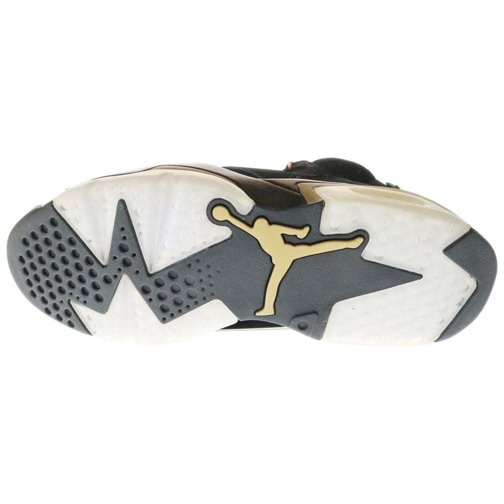 NIKE(ナイキ) AIR JORDAN6 RETRO DMP CT4954-007 エアジョーダン6 レトロ ハイカットスニーカー US10/28.0cm ブラック/ゴールド
