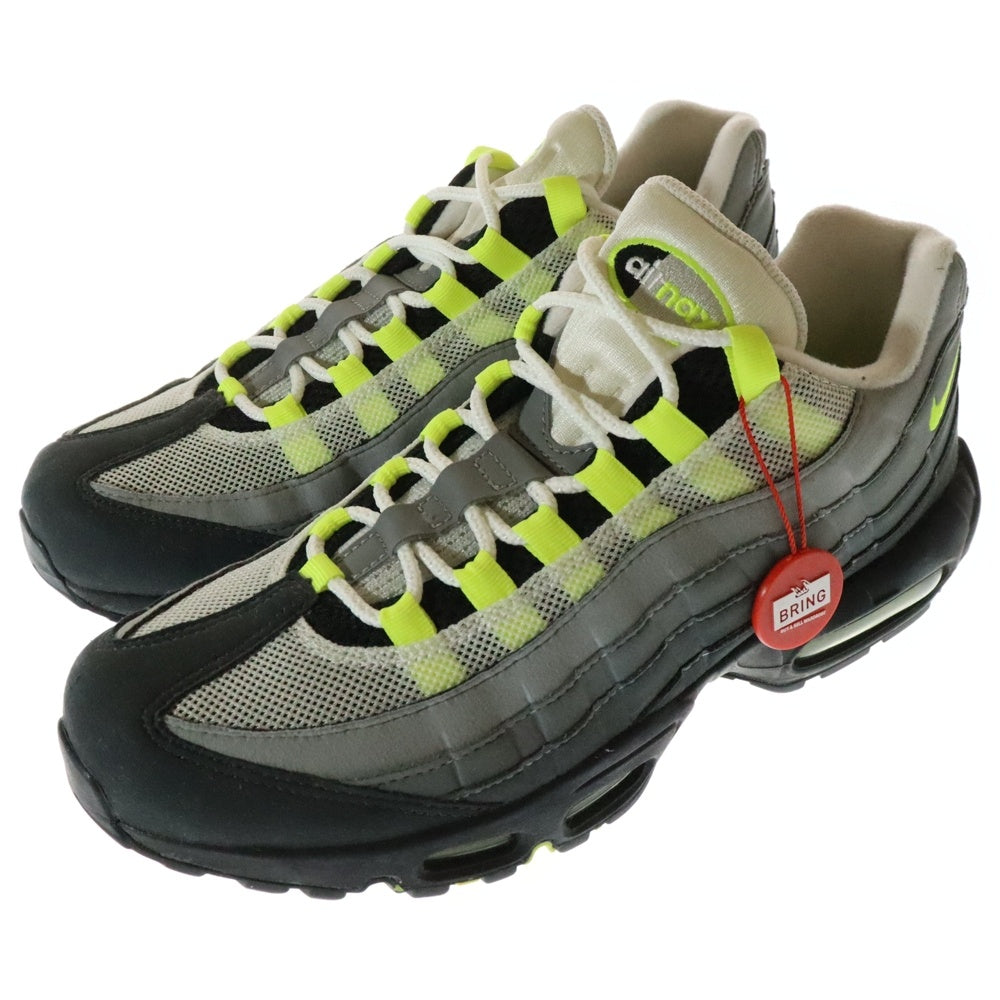 NIKE(ナイキ) AIR MAX 95 OG NEON YELLOW CT1689-001 エアマックス イエローグラデ ローカットスニーカー US9.5/27.5cm グレー/イエロー