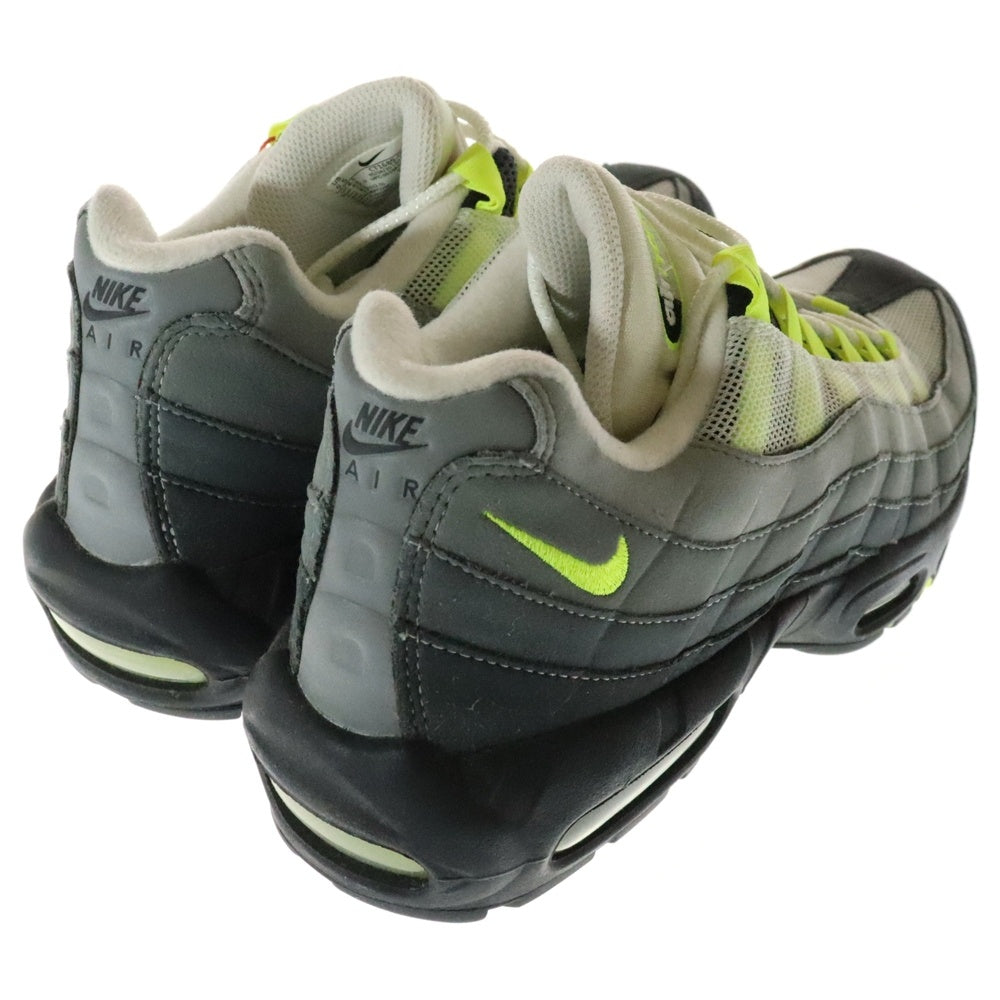 NIKE(ナイキ) AIR MAX 95 OG NEON YELLOW CT1689-001 エアマックス イエローグラデ ローカットスニーカー US9.5/27.5cm グレー/イエロー