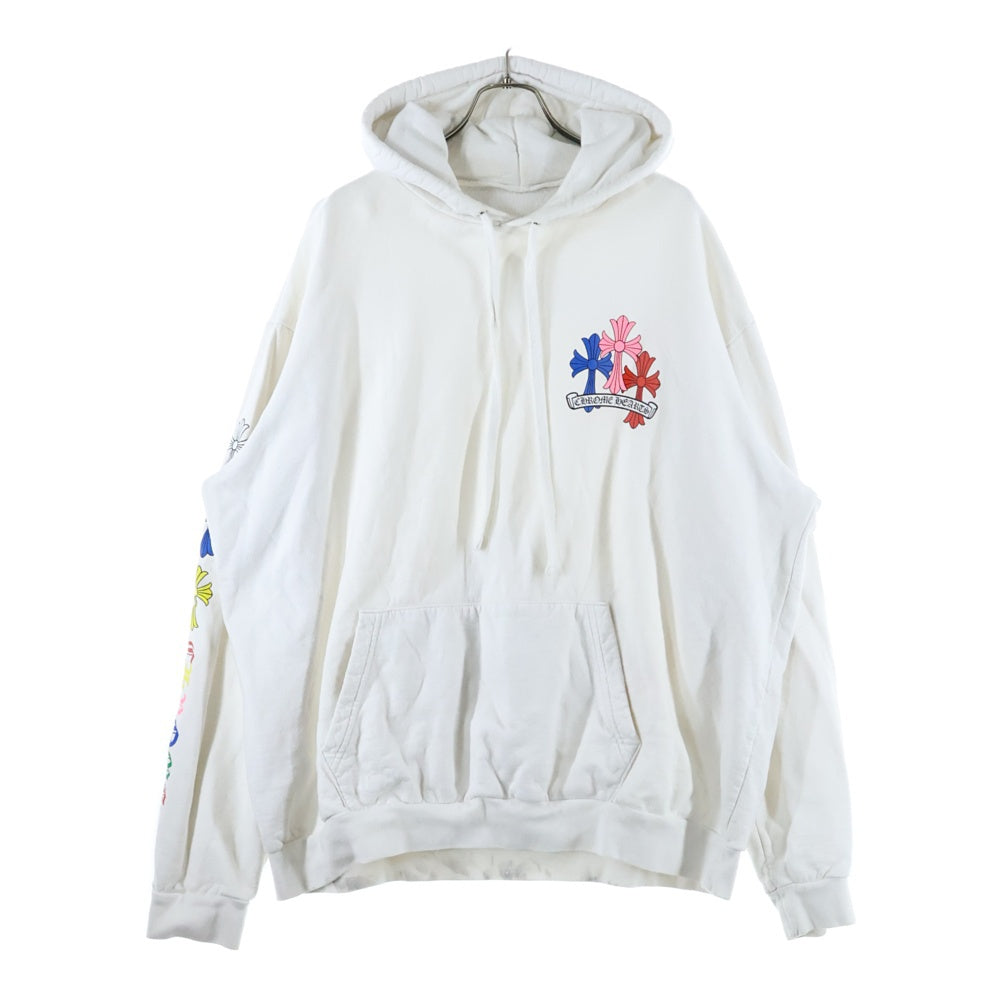 CHROME HEARTS(クロムハーツ) MLTCOL CEM CRS HD PLVR マルチカラーセメタリークロスプリントパーカー