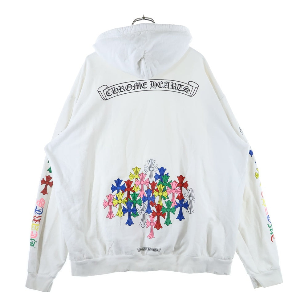CHROME HEARTS(クロムハーツ) MLTCOL CEM CRS HD PLVR マルチカラーセメタリークロスプリントパーカー
