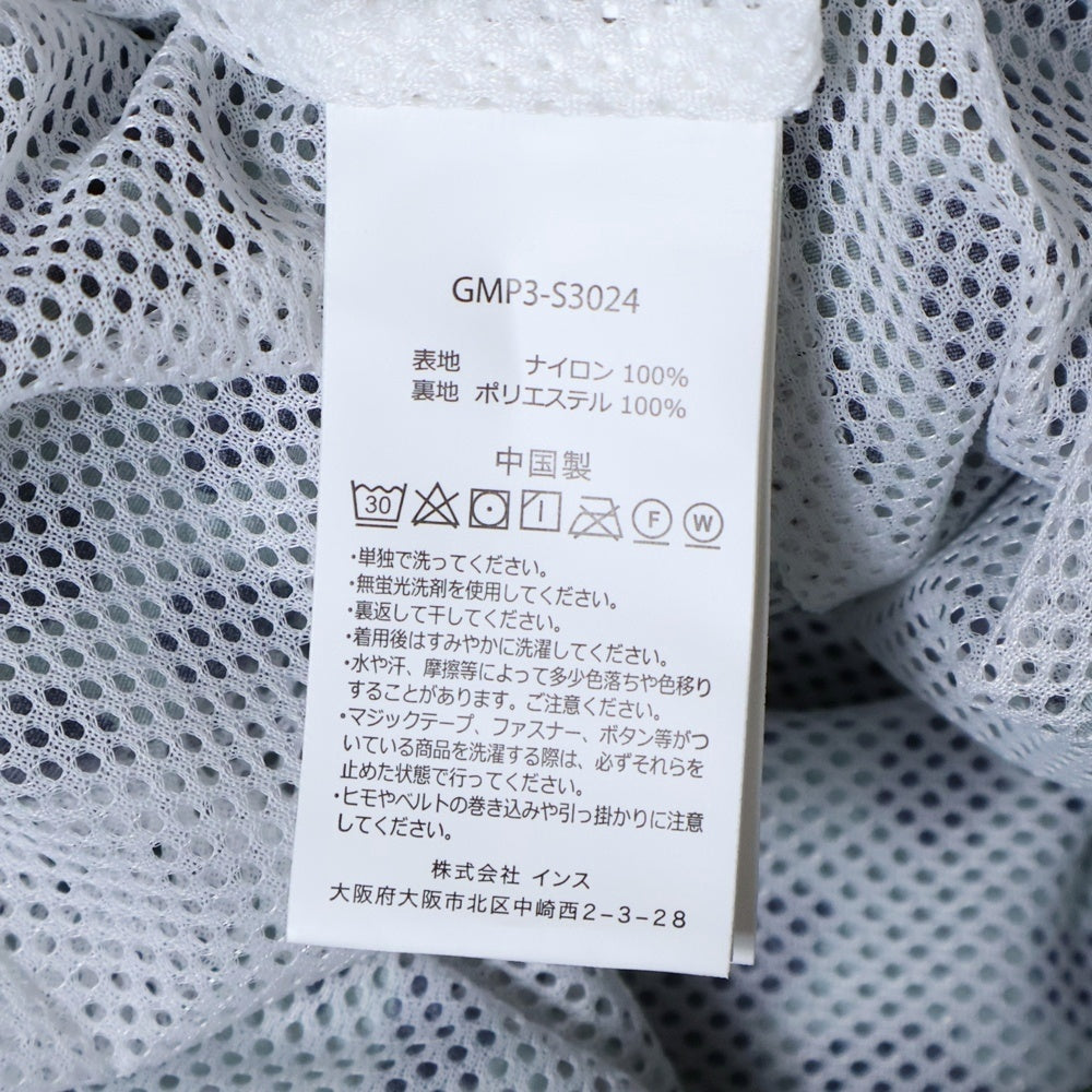 WACKO MARIA(ワコマリア) 23SS ×GRAMICCI グラミチ レオパード ロゴ刺繍 ナイロン トラックパンツ カーキ GMP3-S3024