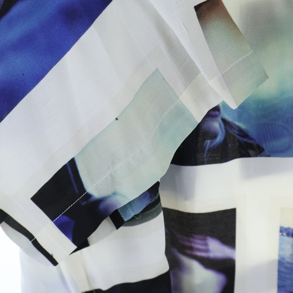 WACKO MARIA(ワコマリア) 23AW DAVIDE SORRENTI S/S HAWAIIAN SHIRT ダビデ ソレンティ レーヨン 開襟シャツ 半袖シャツ ホワイト