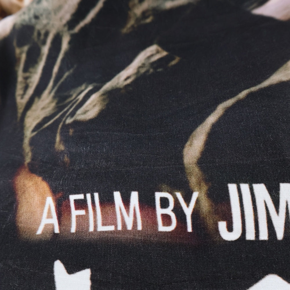 WACKO MARIA(ワコマリア) ×JIM JARMUSCH only lovers left alive ジムジャームッシュ プリント 半袖アロハシャツ ブラック