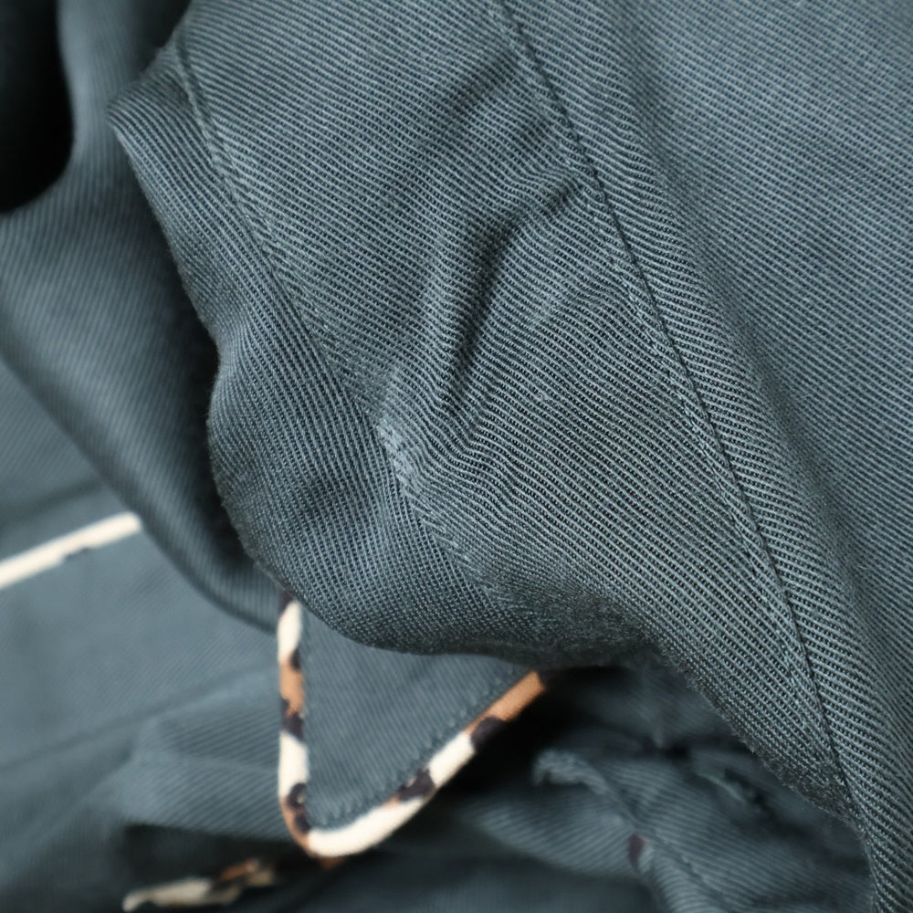 WACKO MARIA(ワコマリア) 23AW WESTERN SHIRT 23FW-WMS-WS01 リヨセル 長袖ウエスタンシャツ グリーン