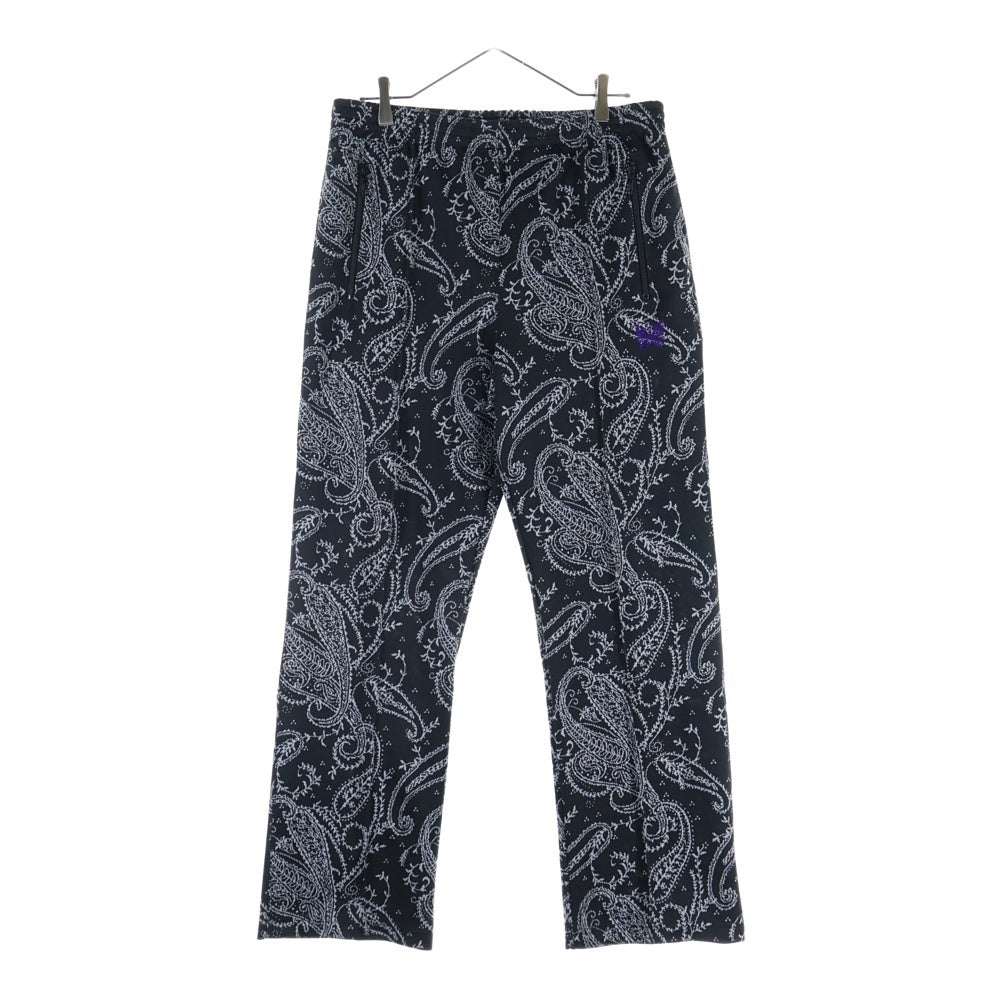 Needles(ニードルス) 22SS STUDIOUS別注 Track Pant トラックパンツ ペイズリー ブラック KP345B