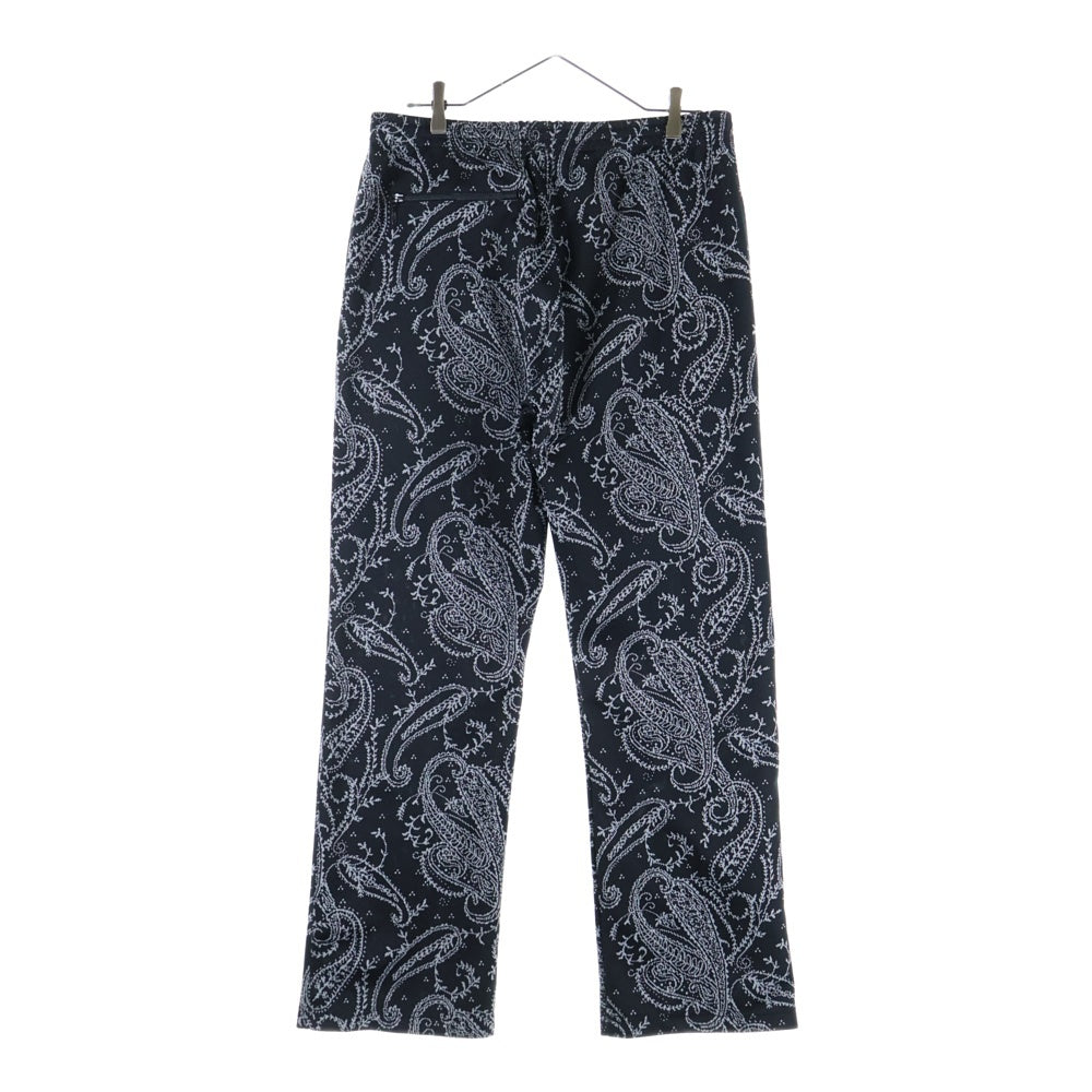Needles(ニードルス) 22SS STUDIOUS別注 Track Pant トラックパンツ ペイズリー ブラック KP345B