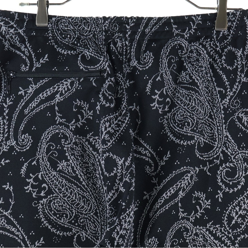 Needles(ニードルス) 22SS STUDIOUS別注 Track Pant トラックパンツ ペイズリー ブラック KP345B