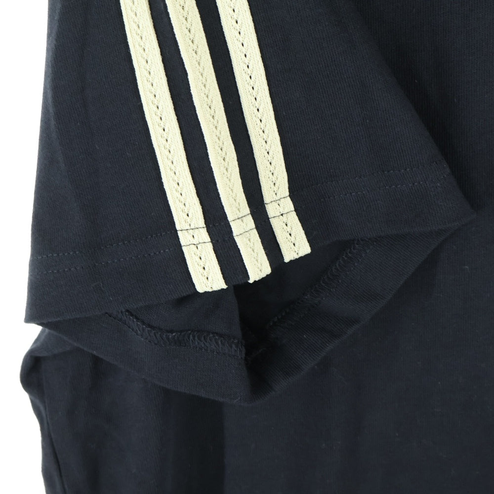 adidas(アディダス) ×WALES BONNER WB S/S TEE IM8402 ウェールズ ボナー クルーネック 半袖Tシャツ カットソー ブラック