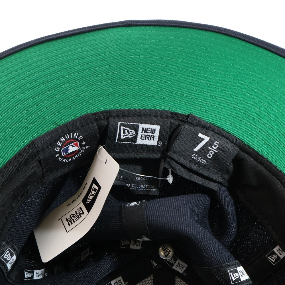 NEW ERA(ニューエラ) FITTED LONGBRIMHAT ヤンキース ロング ブリムハット 帽子 ネイビー