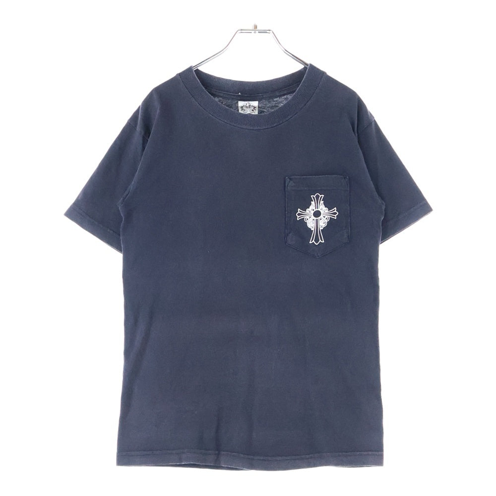 CHROME HEARTS(クロムハーツ) ロサンゼルス限定 OLD 半袖 ロゴプリント Tシャツ カットソー ブラック