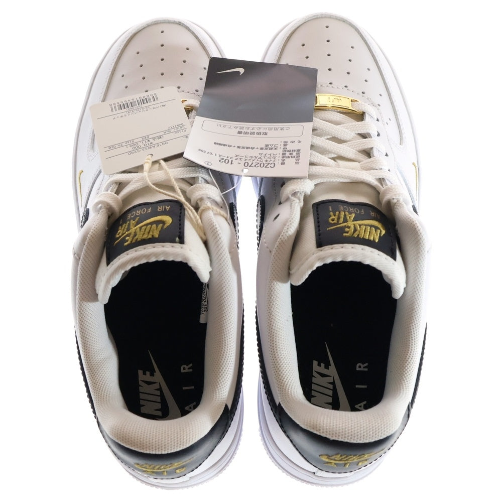 NIKE(ナイキ) WMNS AIR FORCE 1 '07 ESS CZ0270-102 ウィメンズ エアフォース1 エッセンシャル ローカットスニーカー ホワイト レディース US7/24.0cm