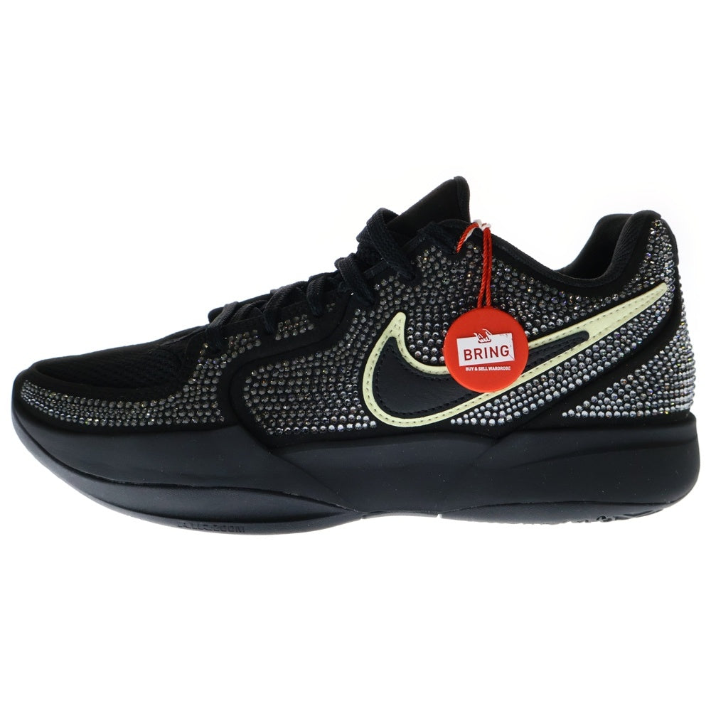 NIKE(ナイキ) Swarovski Ja 2 Black Label HV9998-001 スワロフスキー ローカットスニーカー ブラック US7.5/25.5cm