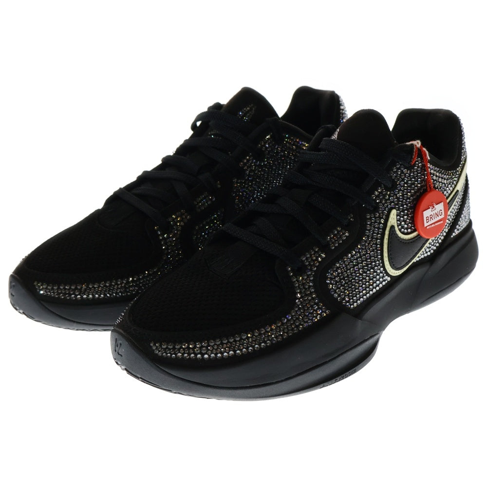 NIKE(ナイキ) Swarovski Ja 2 Black Label HV9998-001 スワロフスキー ローカットスニーカー ブラック US7.5/25.5cm