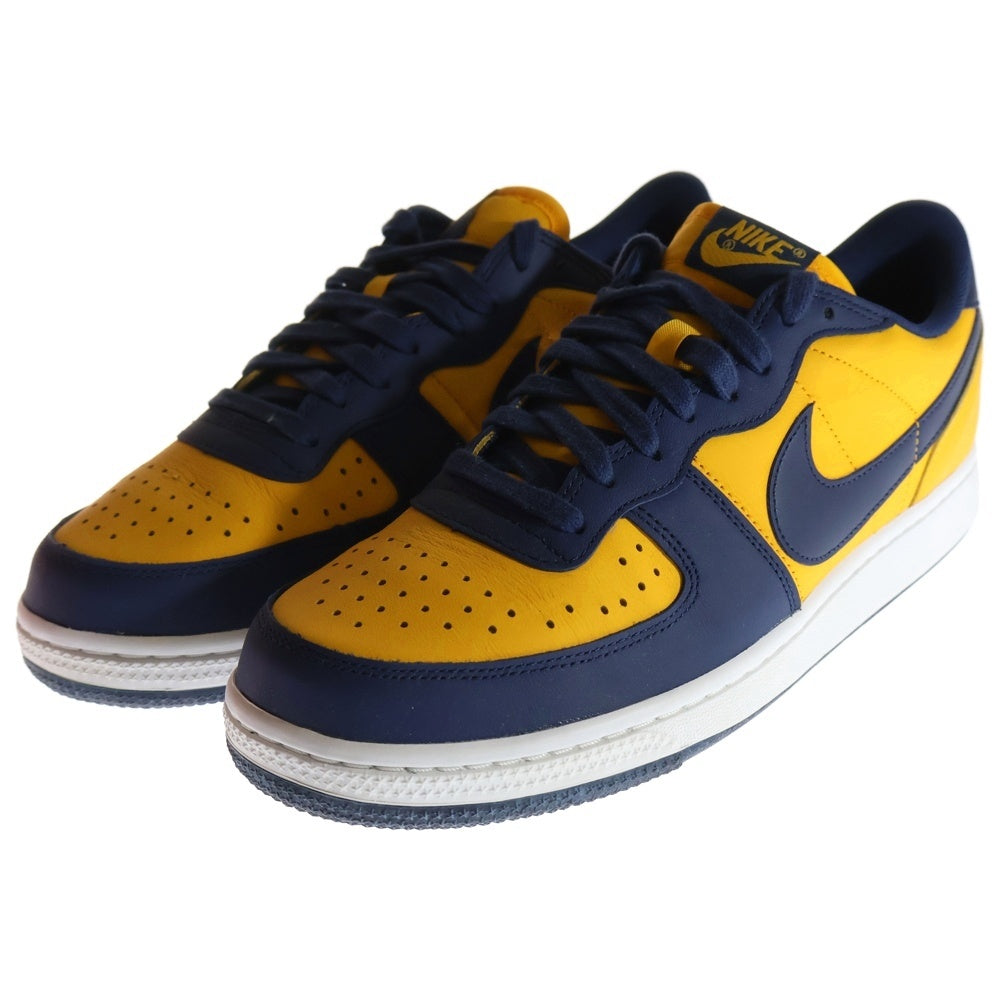 NIKE(ナイキ) TERMINATOR LOW OG FJ4206-700 ターミネーター ローカットスニーカー US9.5/27.5cm イエロー/ネイビー