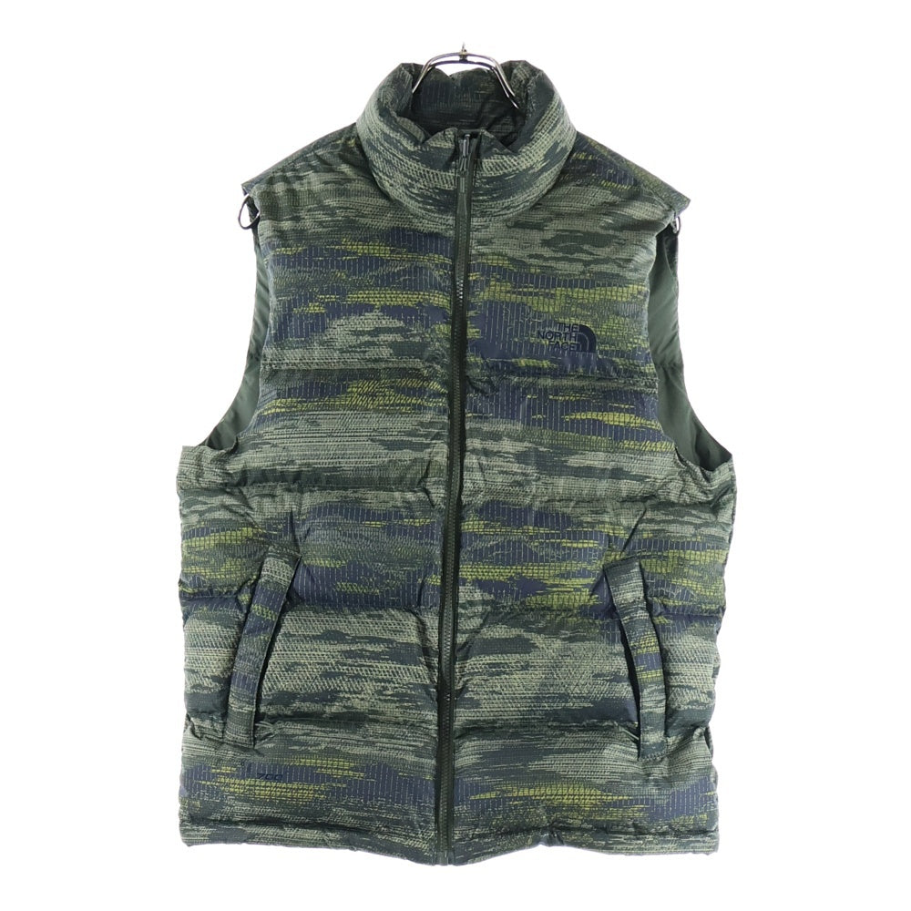 THE NORTH FACE(ザノースフェイス) NUPTSE VEST NF00C760 ヌプシベスト ジャケット グリーン