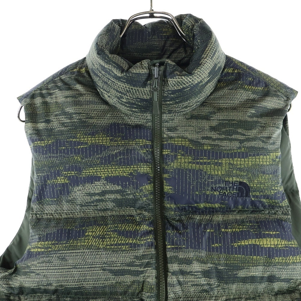 THE NORTH FACE(ザノースフェイス) NUPTSE VEST NF00C760 ヌプシベスト ジャケット グリーン