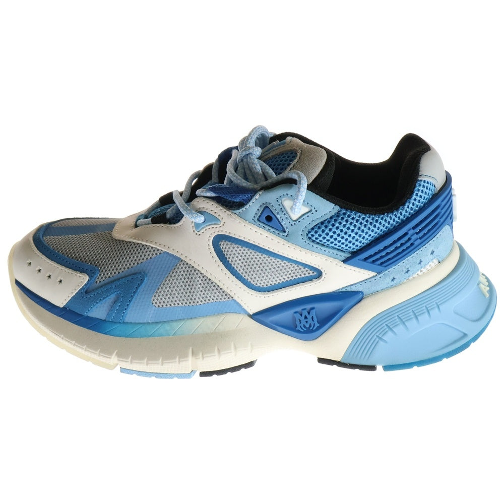 AMIRI(アミリ) MA RUNNER ローカットスニーカー US7/25.0cm ホワイト/ブルー