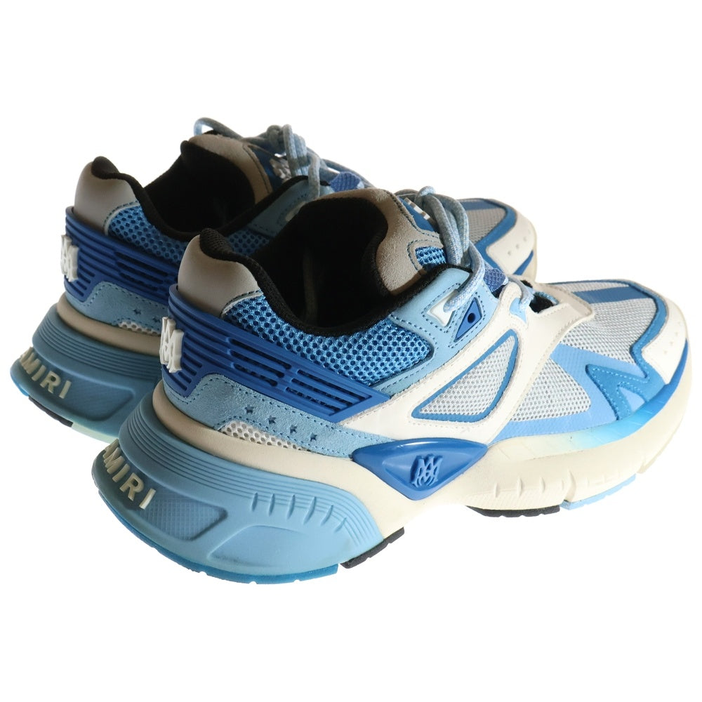 AMIRI(アミリ) MA RUNNER ローカットスニーカー US7/25.0cm ホワイト/ブルー