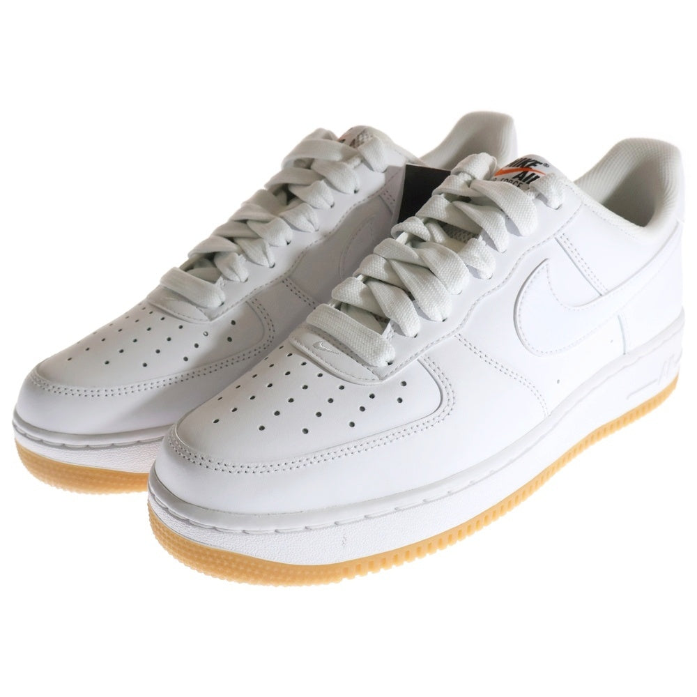 NIKE(ナイキ) AIR FORCE 1 LOW WHITEGUM II7630-100 エアフォース1 ホワイトガム ローカットスニーカー US9/27.0cm ホワイト