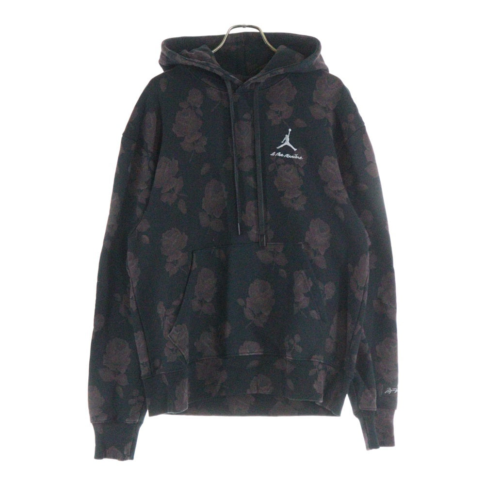NIKE(ナイキ) JORDAN A MA MANIERE ALLOVER PRINT FLEECE HOODIE ジョーダンNJ-0480 ジョーダン アママニエール オールオーバープリント フリース パーカー ブラック