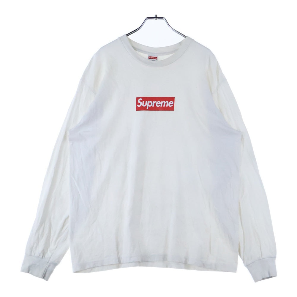 SUPREME(シュプリーム) 20AW BOx Logo ボックスロゴ コットン 長袖シャツ ホワイト