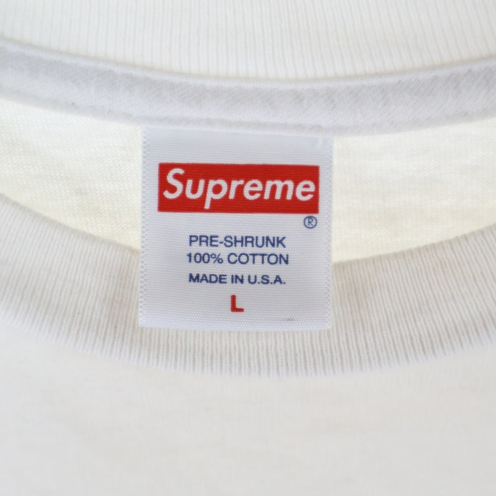 SUPREME(シュプリーム) 20AW BOx Logo ボックスロゴ コットン 長袖シャツ ホワイト