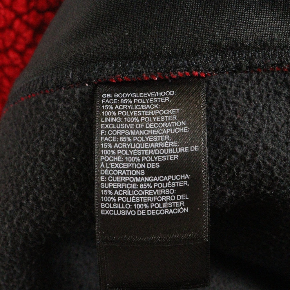 SUPREME(シュプリーム) 20AW×THE NORTH FACE S Logo Hooded Fleece Jacket NF0A5EHN Sロゴフーデッドジップアップフリースジャケット レッド