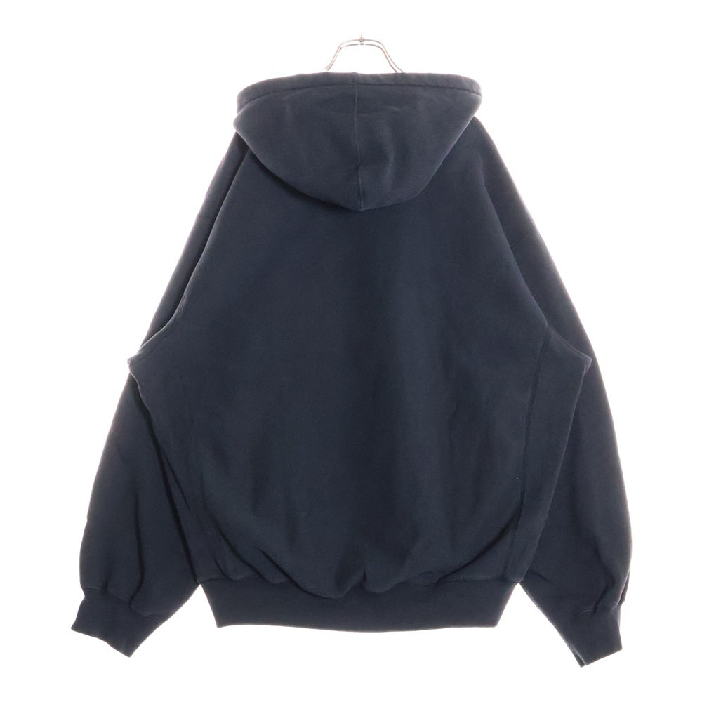 SUPREME(シュプリーム) 23AW Varsity Hooded Sweatshirt バーシティロゴプリントプルオーバースウェットパーカー フーディー ブラック