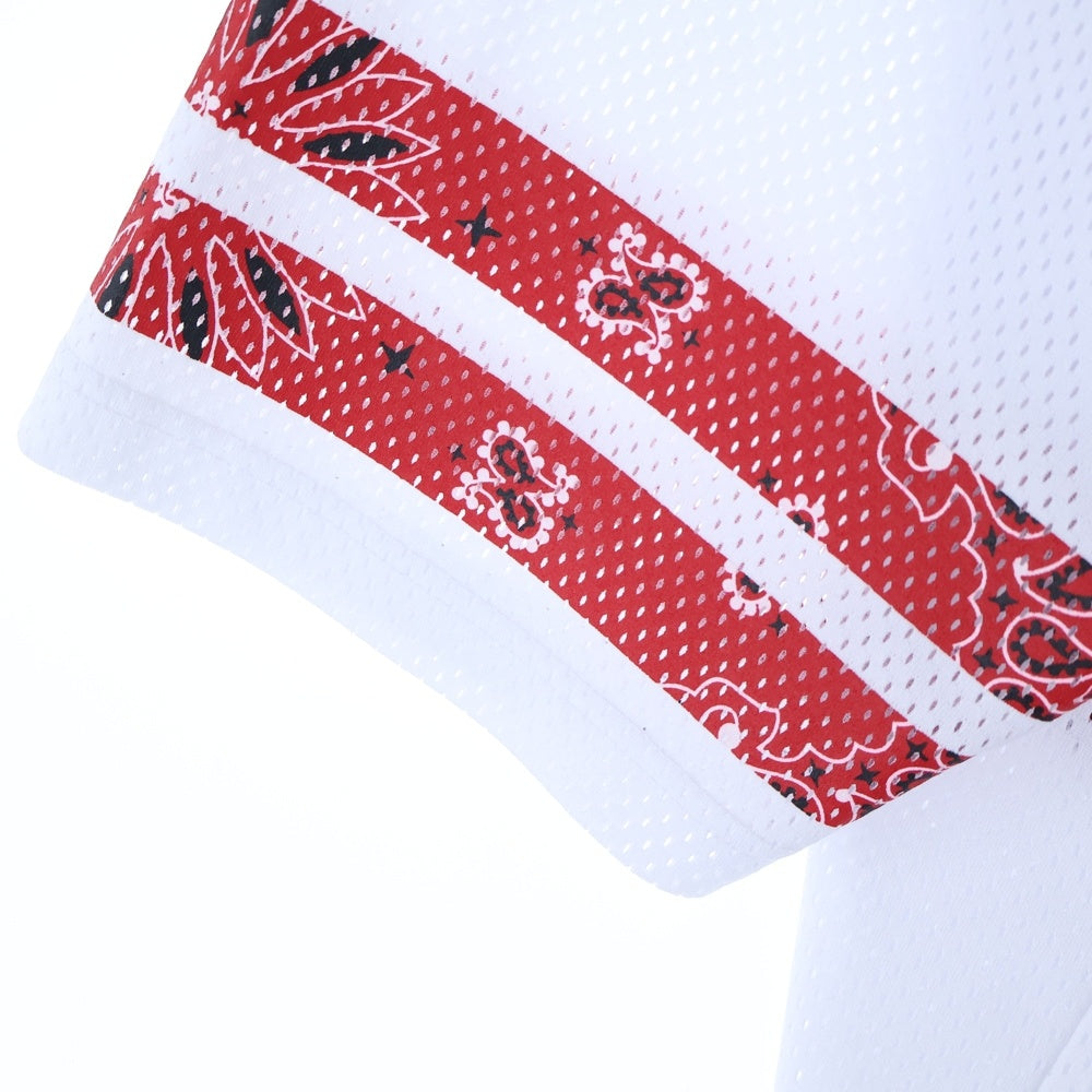 SUPREME(シュプリーム) 25SS Bandana Football Jersey バンダナ フットボールジャージ ホワイト/レッド
