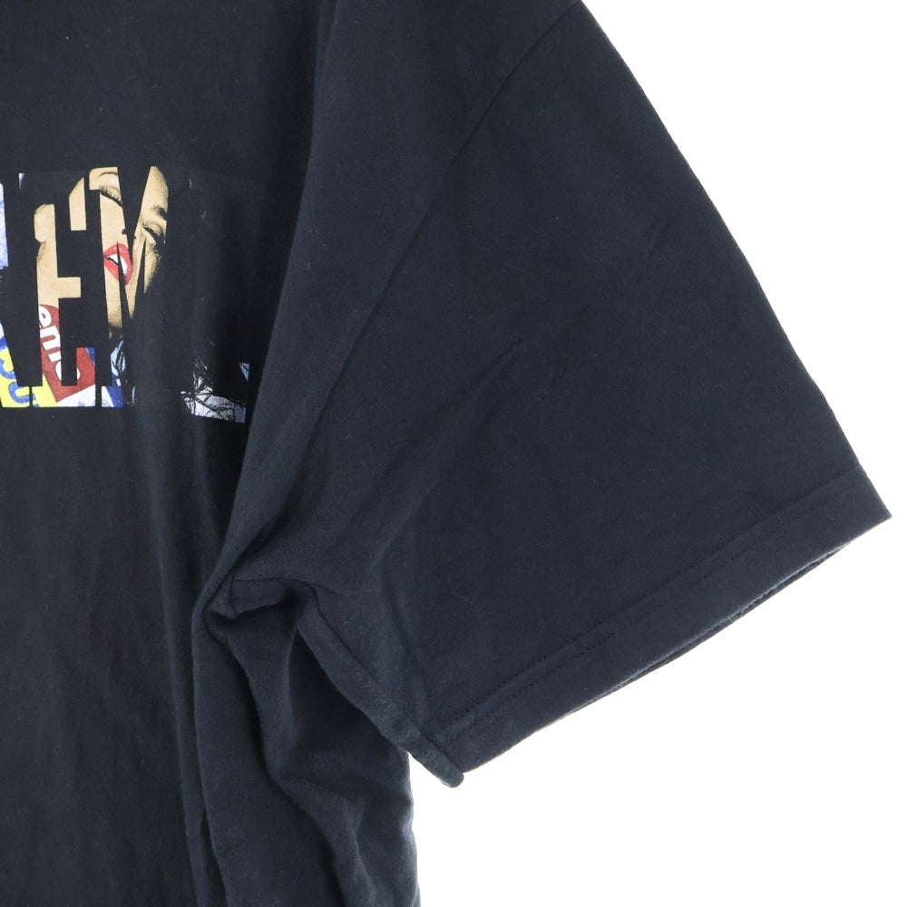 SUPREME(シュプリーム) 24AW Tera Patrick Tee テラ パトリック ロゴプリント クルーネック半袖Tシャツ カットソー ブラック