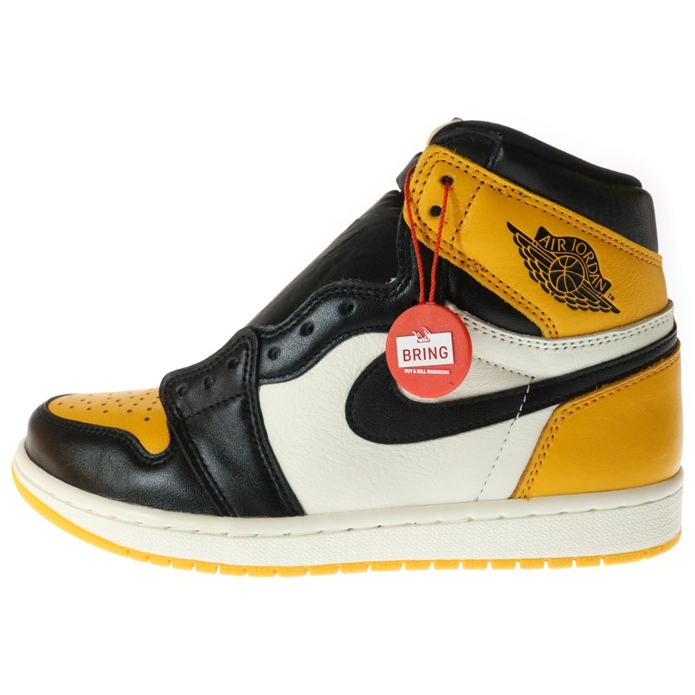 NIKE(ナイキ) AIR JORDAN 1 RETRO HIGH OG Taxi 555088-711 エアジョーダン 1 レトロ タクシー ハイカットスニーカー シューズ イエロー/ブラック US8/26.0cm