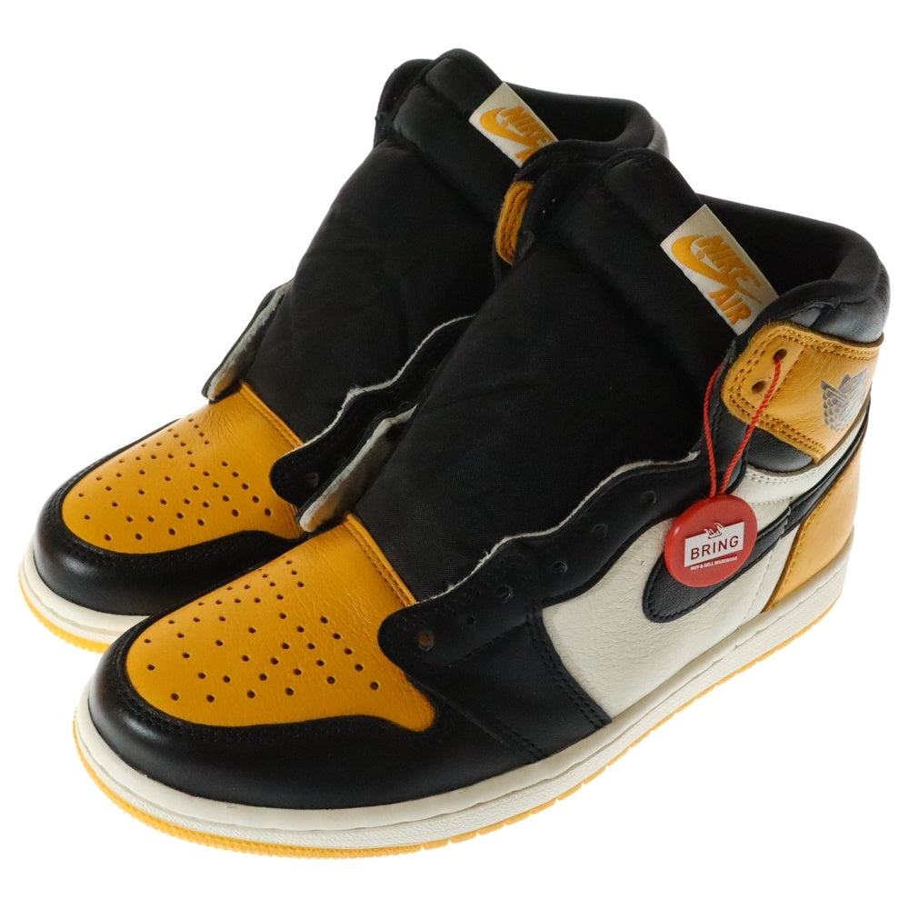 NIKE(ナイキ) AIR JORDAN 1 RETRO HIGH OG Taxi 555088-711 エアジョーダン 1 レトロ タクシー ハイカットスニーカー シューズ イエロー/ブラック US8/26.0cm