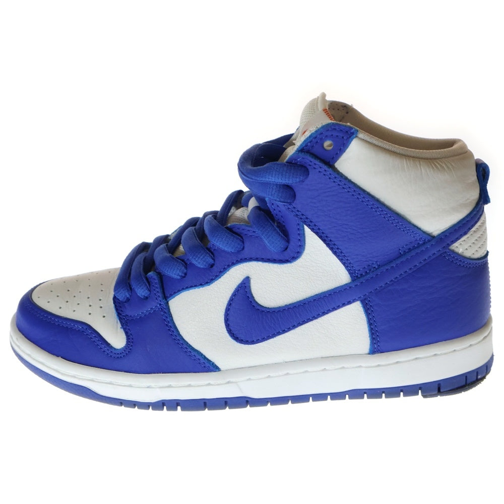 NIKE SB(ナイキエスビー) DUNK HIGH PRO ISO KENTUCKY DH7149-400 ダンク ケンタッキー ハイカットスニーカー ホワイト/ブルー US8/26.0cm