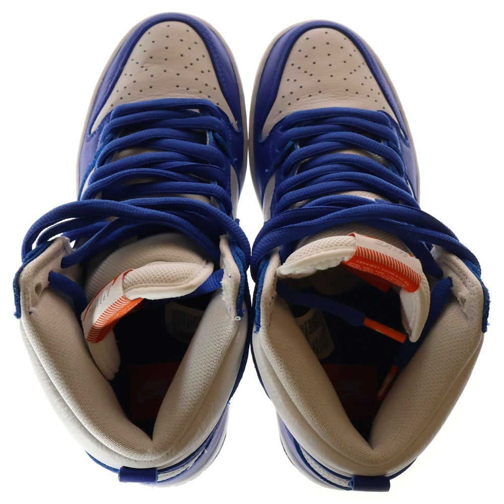 NIKE SB(ナイキエスビー) DUNK HIGH PRO ISO KENTUCKY DH7149-400 ダンク ケンタッキー ハイカットスニーカー ホワイト/ブルー US8/26.0cm