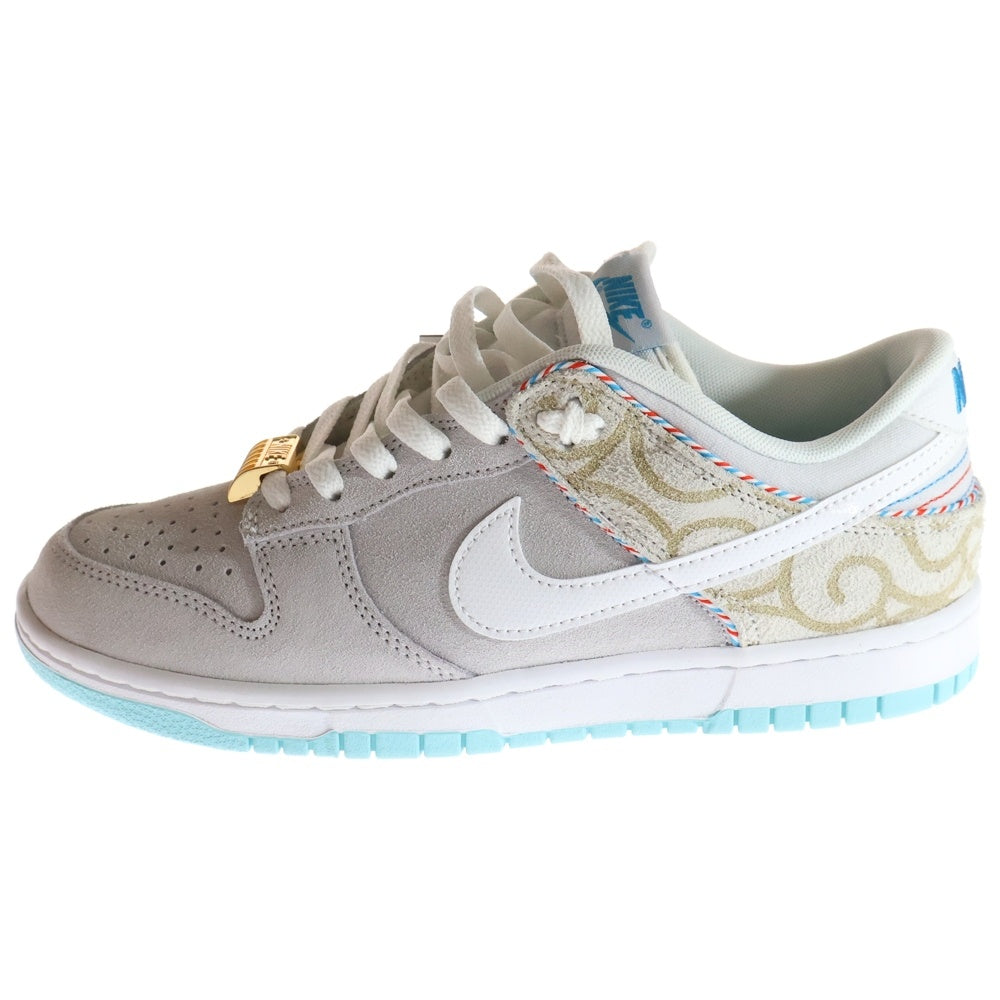 NIKE(ナイキ) DUNK LOW BARBER SHOP GREY DH7614-500 ダンク バーバーショップ ローカットスニーカー グレー US8/26.0cm