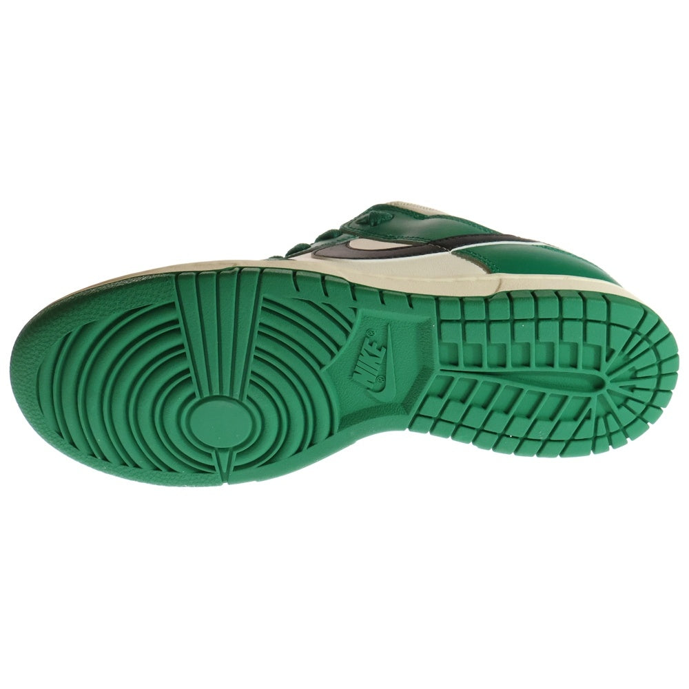 NIKE(ナイキ) DUNK LOW RETRO SE LOTTERY DR9654-100 ダンク ロッタリー ローカットスニーカー グリーン/ホワイト US8/26.0cm