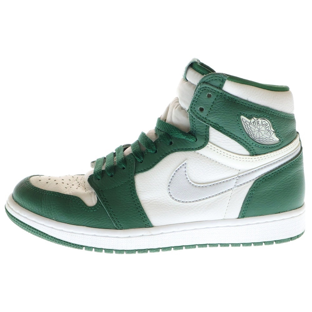 NIKE(ナイキ) AIR JORDAN 1 RETRO HIGH OG DZ5485-303 エアジョーダン1 ハイカットスニーカー US8.5/26.5cm ホワイト/グリーン