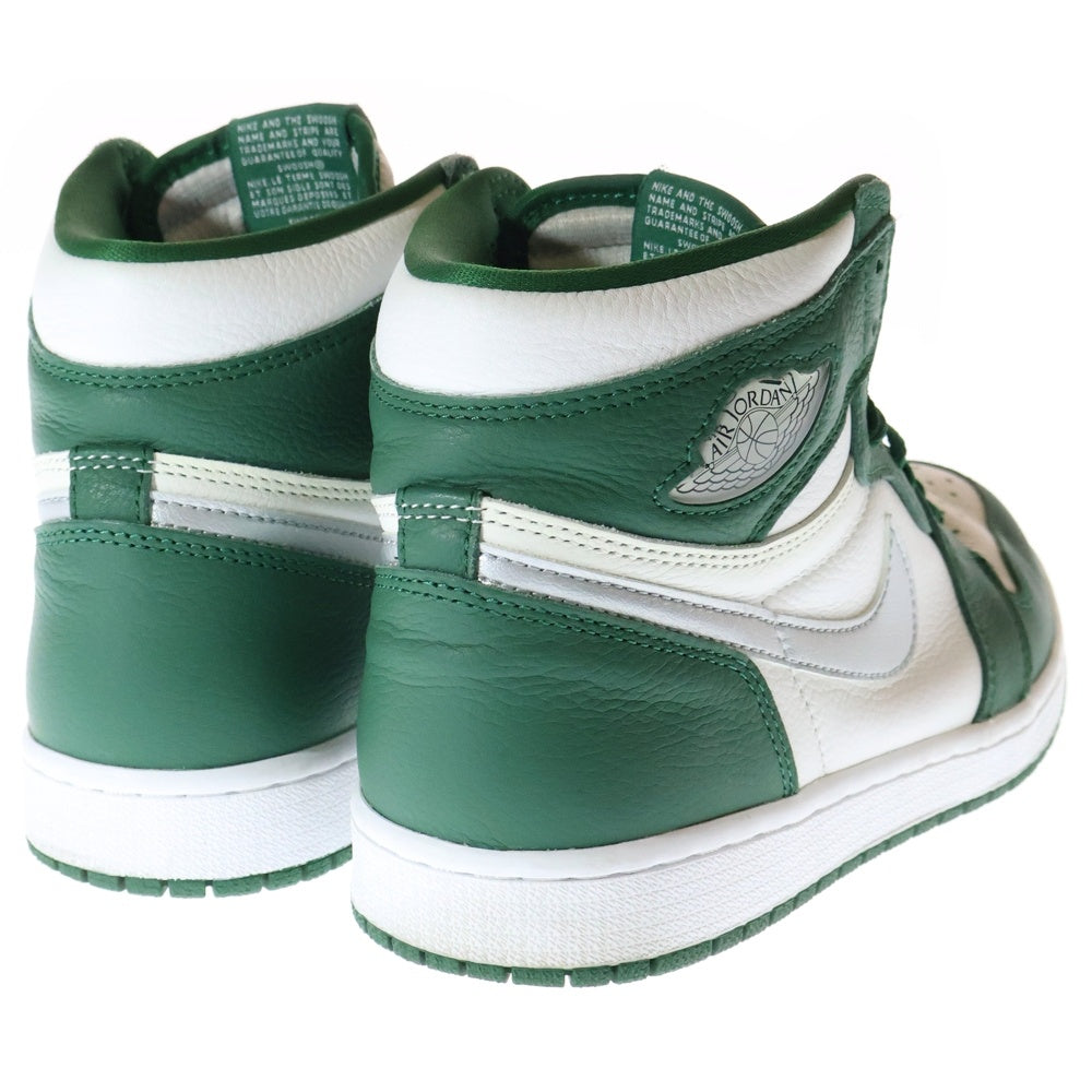 NIKE(ナイキ) AIR JORDAN 1 RETRO HIGH OG DZ5485-303 エアジョーダン1 ハイカットスニーカー US8.5/26.5cm ホワイト/グリーン