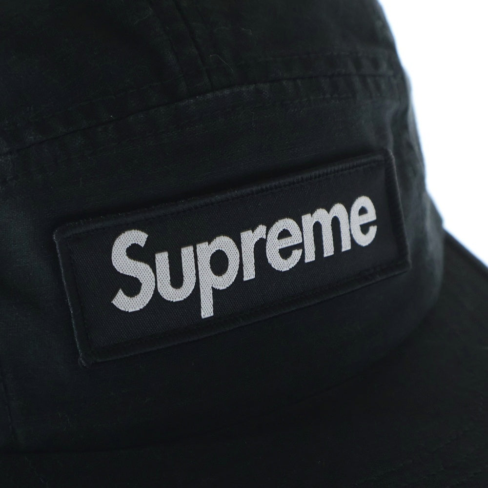 SUPREME(シュプリーム) 25SS ×Zoo York Cmap Cap ×ズーヨーク ボックスロゴキャンプキャップ 帽子 ブラック