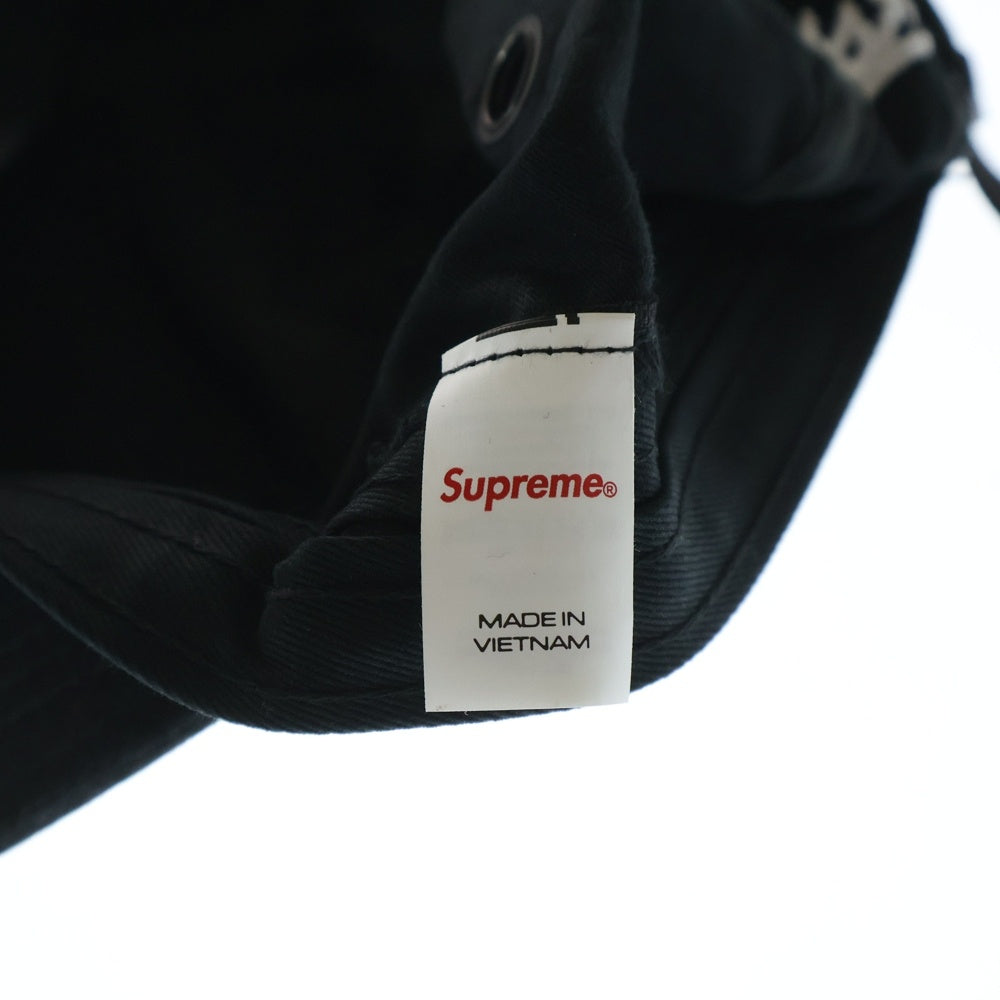 SUPREME(シュプリーム) 25SS ×Zoo York Cmap Cap ×ズーヨーク ボックスロゴキャンプキャップ 帽子 ブラック