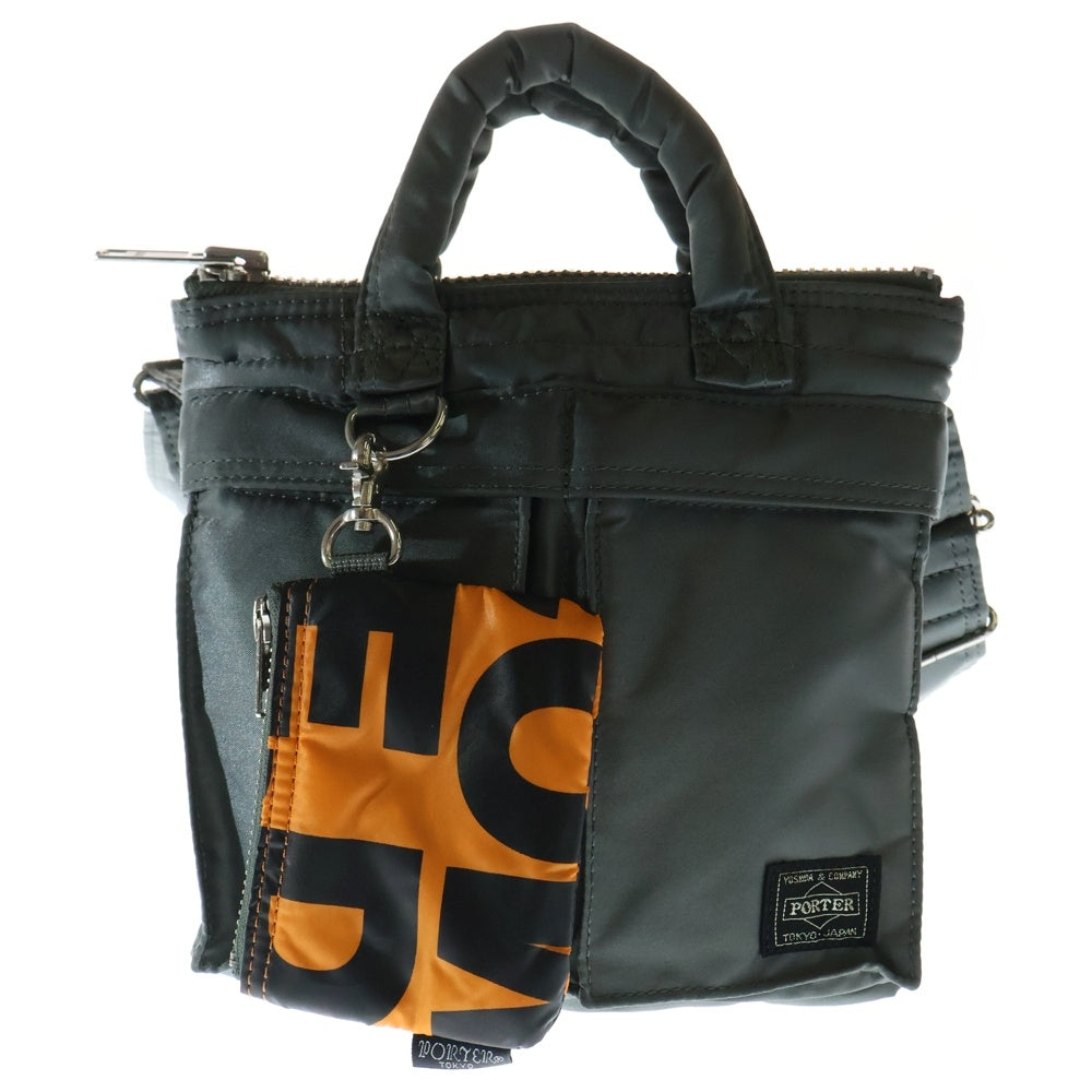 PORTER(ポーター) 24SS ×COMME des GARCONS TANKER HELMET BAG ×コムデギャルソン ヘルメットバッグ ショルダーバッグ 361-17406 カーキ