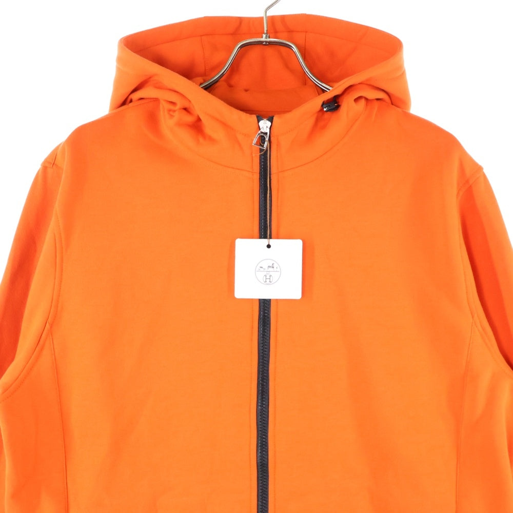 HERMES(エルメス) セリエ ジップアップパーカー オレンジ H800742E 04XL